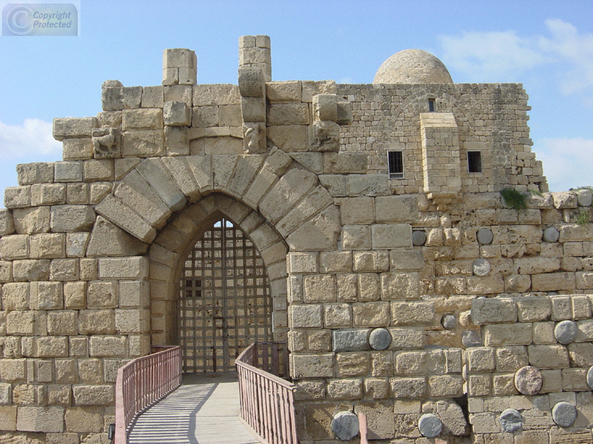 Entrance to the Crusader Fortress